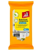 Ściereczki, gąbki, czyściki - Ściereczki nasączane do kuchni Jan Niezbędny 40 szt. - miniaturka - grafika 1