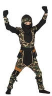 Stroje karnawałowe - Strój dla dzieci, ninja moro, rozmiar 128 - miniaturka - grafika 1