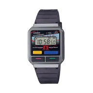 Zegarki męskie - Zegarek Casio Vintage Edgy Stranger Things A120WEST-1AER Grey - miniaturka - grafika 1