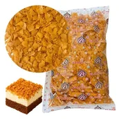 Dodatki do ciast w proszku - Prażynka francuska do tortu posypka waflowa dekoracje Chrupka 0,4L 80g - miniaturka - grafika 1