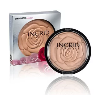 Verona VERONA Ingrid HD Beauty innowacji Shimmer Compact Powder 25 G - Bronzery i konturowanie twarzy - miniaturka - grafika 1
