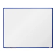 Tablice i flipcharty - boardOK Biała magnetyczna tablica boardOK, 150 x 120 cm, niebieska rama VOK150120-1200 - miniaturka - grafika 1