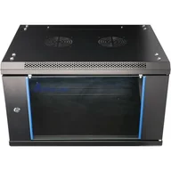 Pozostałe akcesoria sieciowe - ExtraLink Szafa RACK 6U EX.7232 600 x 600 Czarny - miniaturka - grafika 1