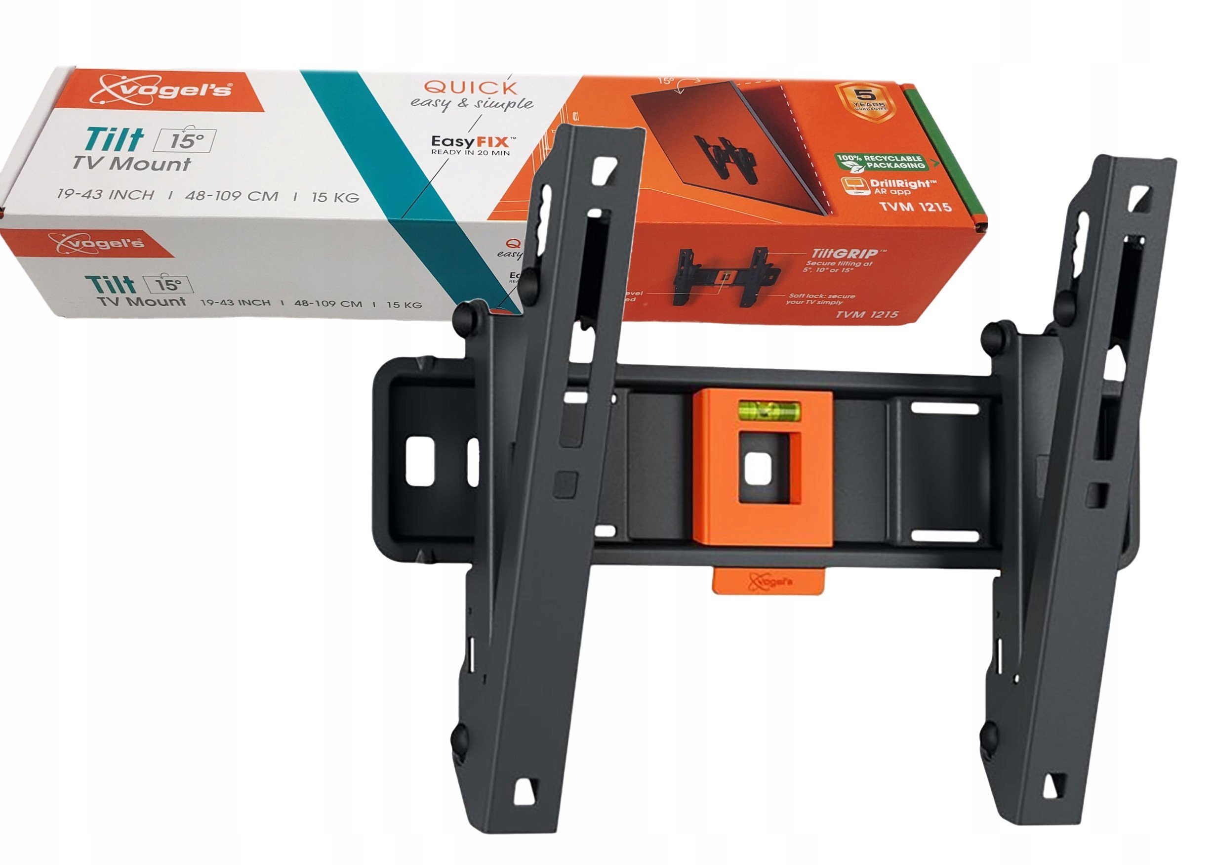 Vogels TVM 1215 Quick Wall mount tilt 19-43