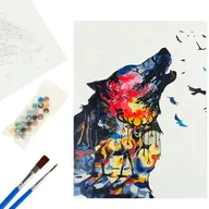 Malowanie po numerach - Obraz Do Malowania Po Numerach Bez Ramy 30X40 - miniaturka - grafika 1