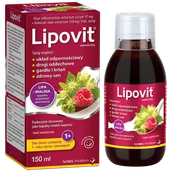 Przeziębienie i grypa - Lipovit Lipa i Malina, syrop dla dzieci od 1 roku życia i dorosłych, 150 ml - miniaturka - grafika 1