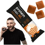 Batoniki - BATON PROTEINOWY PRIMABIOTIC PROTEIN BAR smak toffi 1szt. Białko Bez cukru - miniaturka - grafika 1