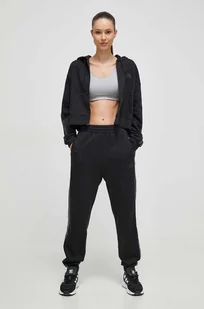 adidas dres damski kolor czarny - Dresy damskie - miniaturka - grafika 1