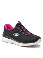 Buty sportowe damskie - Skechers Buty Summits 12980/BKHP Czarny - miniaturka - grafika 1