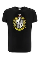 Koszulki męskie - ERT GROUP Oryginalna i oficjalnie licencjonowana przez Harry Potter czarna koszulka męska, wzór Harry Potter 046, nadruk jednostronny, rozmiar XS - miniaturka - grafika 1