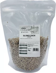 SŁONECZNIK ŁUSKANY 1kg Naturalny Wysoka Jakość Nasiona Świeży - Płatki śniadaniowe i musli - miniaturka - grafika 1