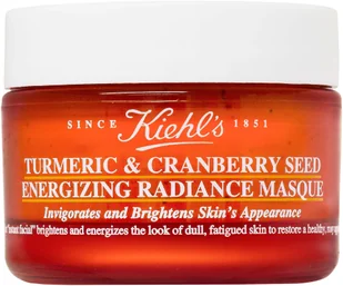Kiehl's Turmeric & Cranberry Seed Energizing Radiance Mask - Energetyzująca maseczka rozjaśniająca KHL3265 - Maseczki do twarzy - miniaturka - grafika 2