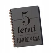 Notesy i bloczki - 5 letni plan działania, notatnik motywacyjny, Sowia Aleja - miniaturka - grafika 1
