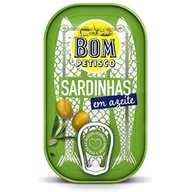 Konserwy i dania rybne - Sardynki portugalskie w oliwie z oliwek 120 g - Bom Petisco - miniaturka - grafika 1