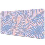 Podkładki na biurko - Podkładka na całe biurko Palmowe liście 120x60 cm - miniaturka - grafika 1