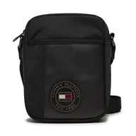 Torby męskie - Saszetka Tommy Hilfiger AM0AM12691 Czarny - miniaturka - grafika 1