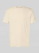 Koszulki męskie - T-shirt z mieszanki bawełny, krój regular fit, model 'SPENCER' - miniaturka - grafika 1