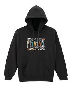 Bluza z kapturem na dzień Ojca Prezent dla Taty Złota Rączka Czarna XXL - Bluzy męskie - miniaturka - grafika 1