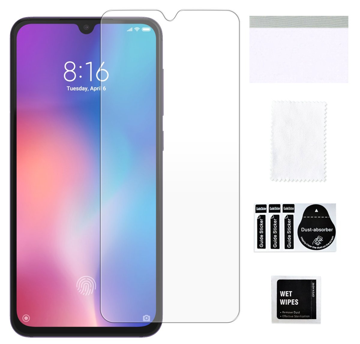Szkło hybrydowe do XIAOMI MI 9 SE ochrona na ekran trwałe cienkie szybka 9H