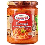 Szybkie dania obiadowe - SZUBRYT Kurczak w sosie papryk. z ryżem 480g - miniaturka - grafika 1