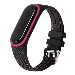 PASEK OPASKA SPORTOWA do XIAOMI MI BAND 5/6 (różowa) - Akcesoria do pulsometrów i zegarków sportowych - miniaturka - grafika 1