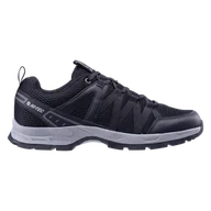 Buty trekkingowe męskie - Męskie Buty HI-TEC DELSON LOW M000273404 – Czarny - miniaturka - grafika 1