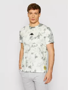Koszulki męskie - Kappa T-Shirt Ives 309044 Szary Regular Fit - grafika 1