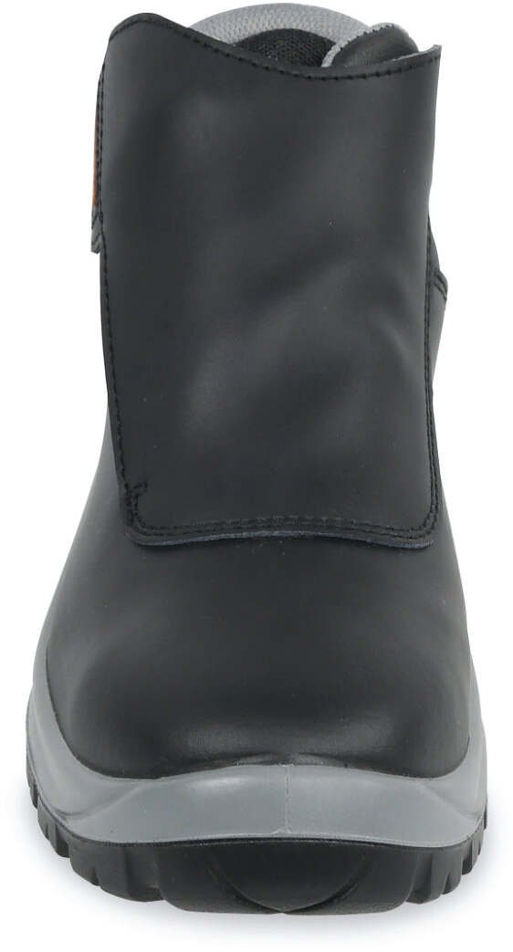 TRZEWIKI BEZPIECZNE SKÓRZANE BASIC, WODOODPORNE Z OSŁONĄ, 44