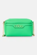 Torebki damskie - Mała listonoszka Nobo z kieszenią zielona - miniaturka - grafika 1