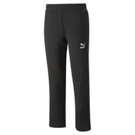 Spodnie męskie - Męskie Spodnie PUMA T7 TRACK PANTS DK 53819901 – Czarny - miniaturka - grafika 1