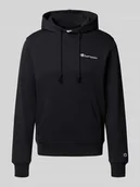 Bluzy męskie - Bluza z kapturem z wyhaftowanym logo - miniaturka - grafika 1