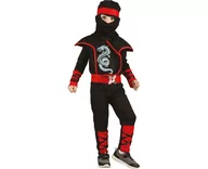 Dodatki do strojów karnawałowych - Godan Strój dla dzieci &quot;Ninja&quot; GODAN rozm 92/104 cm SL-NJ92 - miniaturka - grafika 1