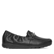 Mokasyny damskie - Mokasyny Rieker L9354-00 Czarny - miniaturka - grafika 1