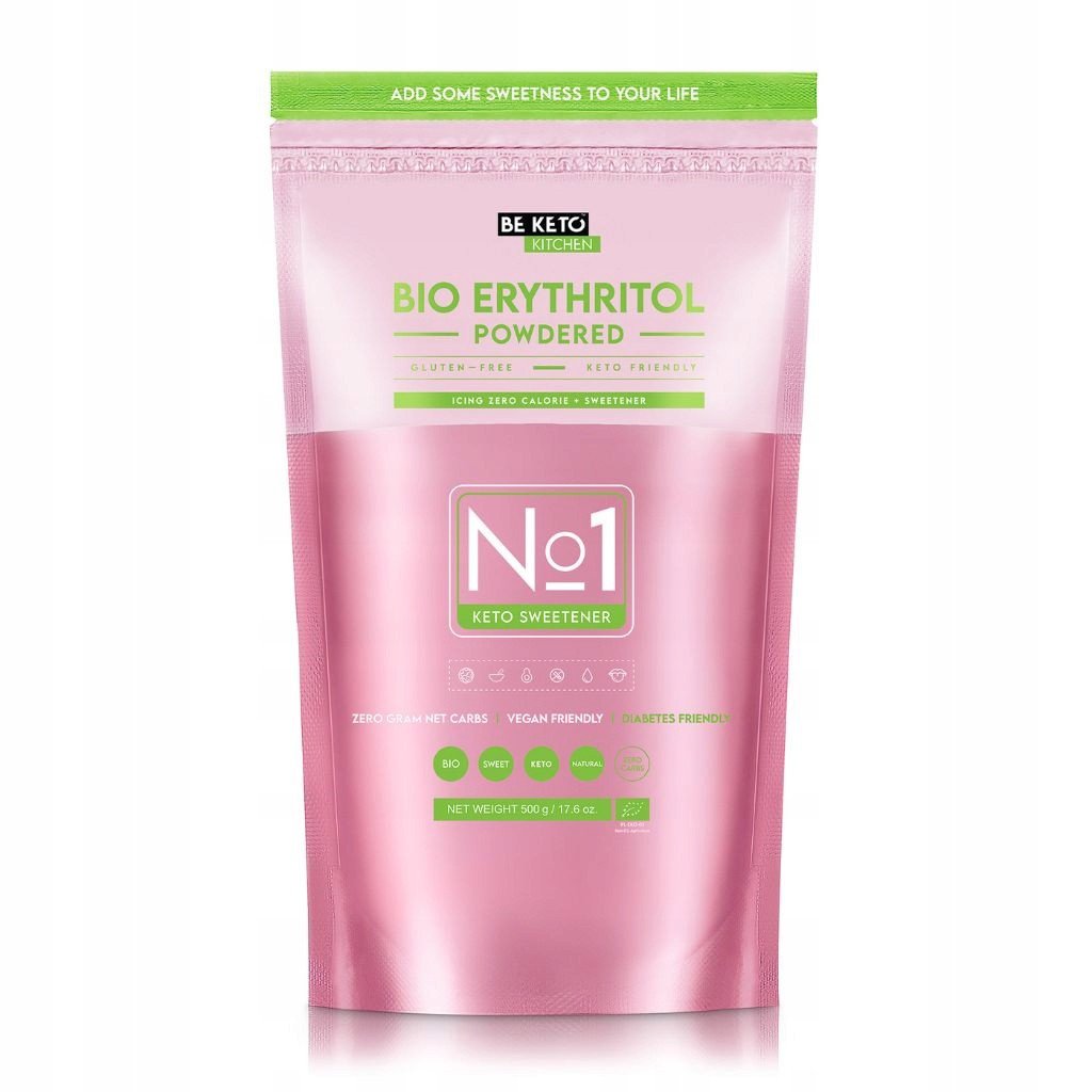 BeKeto Bio Erytrytol Powder 500g
