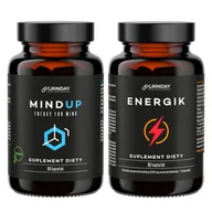 Witaminy i minerały - ZESTAW DLA ENERGII - Grinday Mind Up + Grinday Energik - miniaturka - grafika 1