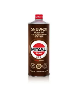 MITASU GOLD SN 5W-20 ILSAC GF-5 - MJ-100 - 1L - Oleje silnikowe - miniaturka - grafika 1