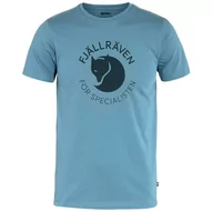 Koszulki sportowe męskie - Koszulka męska Fjällräven Fox T-shirt M Rozmiar: M / Kolor: niebieski - miniaturka - grafika 1