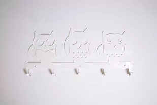 Wieszak SOWY Metalowy 40cm - Wieszaki i stojaki - miniaturka - grafika 1