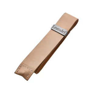 LEANDER - skórzany pasek zabezpieczający do krzesełka do karmienia CLASSIC™, naturalny - Krzesełka do karmienia - miniaturka - grafika 1
