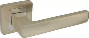 Klamka Eureka z krótkim szyldem nikiel/chrom - Klamki - miniaturka - grafika 1
