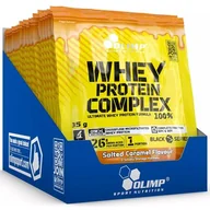 Odżywki białkowe - Olimp Whey Protein Complex 100% - 20 x 35 g - Słony karmel - miniaturka - grafika 1