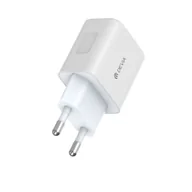Ładowarki do telefonów - Devia ładowarka sieciowa Smart GaN PD 30W 1x USB-C biała - miniaturka - grafika 1