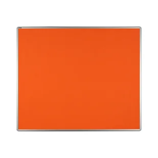 ekoTAB Tablica tekstylna ekoTAB w aluminiowej ramie 120 x 90 cm, pomarańczowa 535105 - Tablice i flipcharty - miniaturka - grafika 1