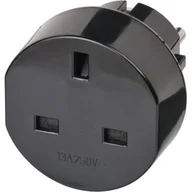 Złącza, przejściówki, adaptery - Hama Adapter Adapter podróżny Wielka Brytania/Europa - miniaturka - grafika 1