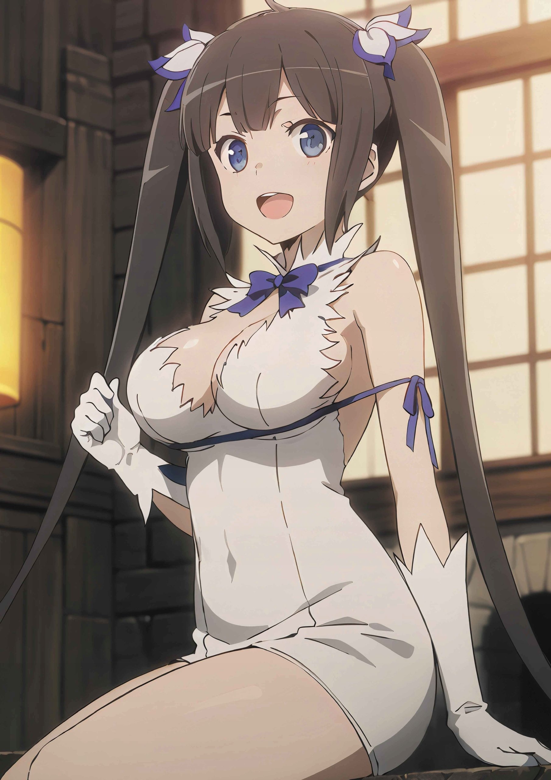 Plakat A2 anime manga Dungeon ni Deai Danmachi
