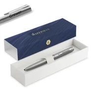 Zestawy piśmiennicze - Długopis Waterman Allure Chrome CT z grawerem - miniaturka - grafika 1