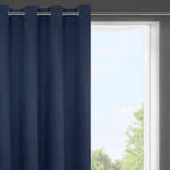Zasłony - Eurofirany Zasłona Logan 140x175 Granatowa ex-zas-logan-gran-140x175-przel - miniaturka - grafika 1