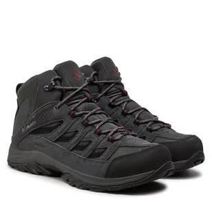 Trekkingi Columbia Crestwood Mid Waterproof 2100641 Szary - Buty trekkingowe męskie - miniaturka - grafika 1