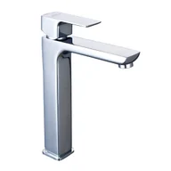 Baterie wannowe i prysznicowe - Invena Bateria umywalkowa wysoka Nyks produkcji Invena BU-28-W01 BU-28-W01 - miniaturka - grafika 1