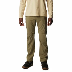Męskie spodnie z odpinanymi nogawkami Columbia Silver Ridge Utility Convertible Pant stone green - 30 - Spodnie sportowe męskie - miniaturka - grafika 1